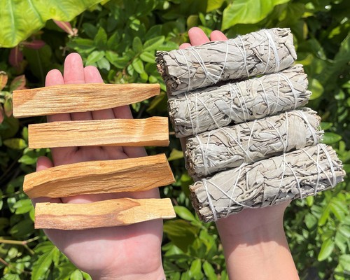 White sage smudge sticks - smudge,