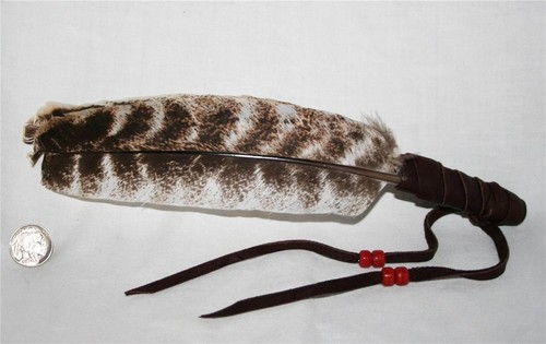 Smudging feather for sage - feather,